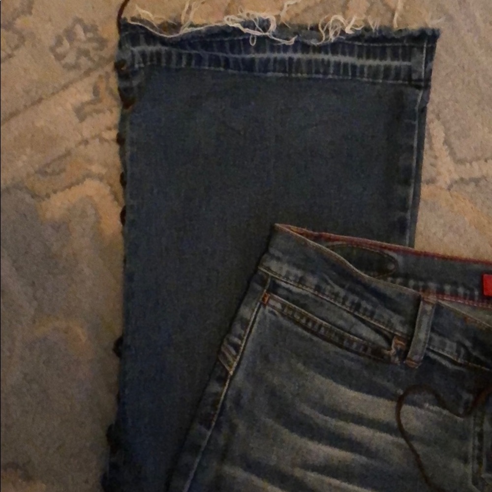 BONGO lace up bottoms and top flare size 9 - Picture 3 of 6
